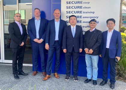 Visit to Securecorp Australia